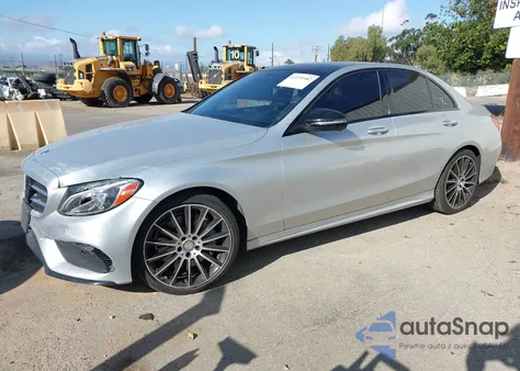 2017 Mercedes-Benz C 300 Luxury/Sport from USA, damaged, VIN 55SWF4JB3HU190260
